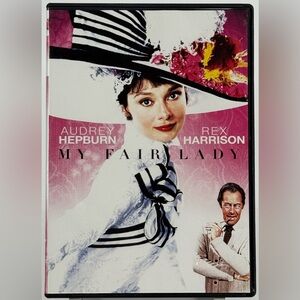 My Fair Lady on DVD. 
Starring Audrey Hepburn